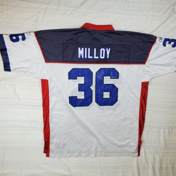 Jersey Rebook 2XL LAWYER MILLOY No. 36 NEW ENGLAND PATRIOTS - Picture 3 of 8